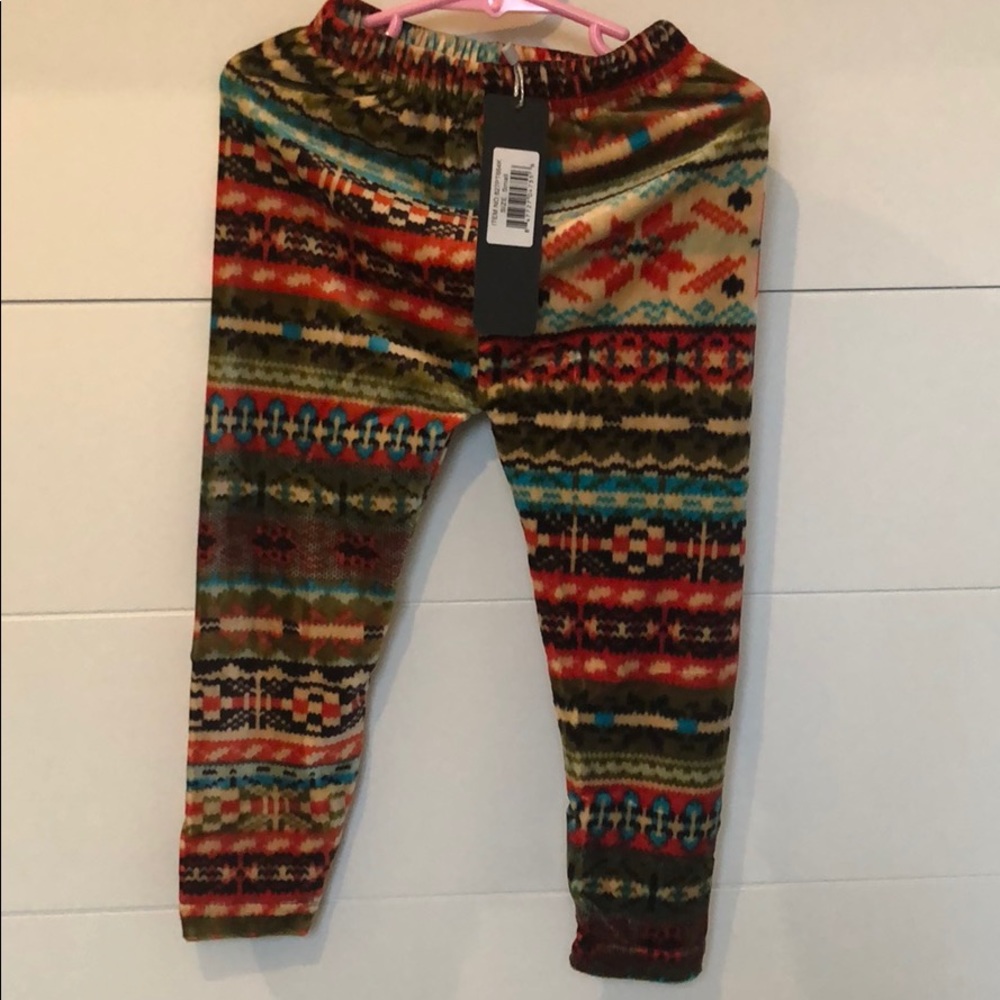 Soft velour leggings